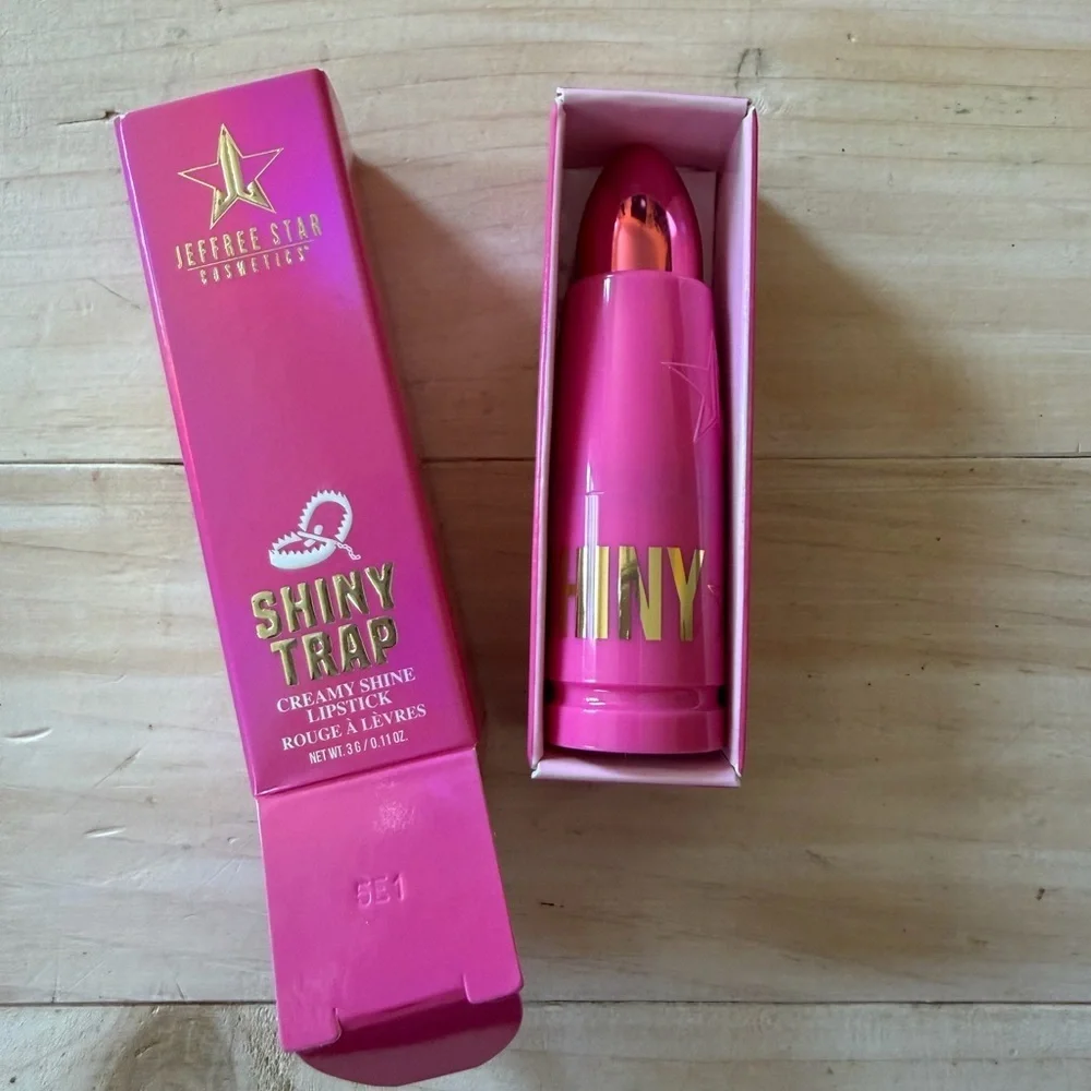 Jeffree Star Cosmetics Shiny Trap Lipstick in Cowboy Friction NEW